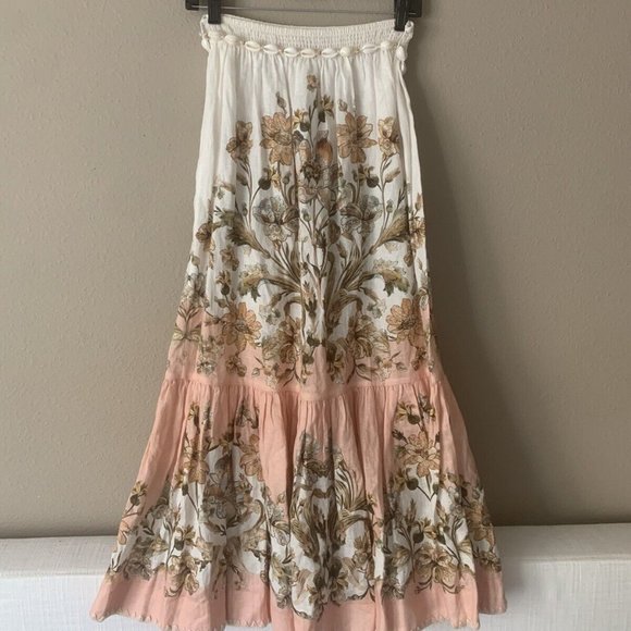 Zimmermann Dresses & Skirts - NWT Auth Zimmermann Chintz Tiered Maxi Skirt size AU 2